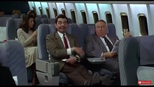 Mr. Bean Takes Photos On The Plane | Funny Clip 1 Minute!