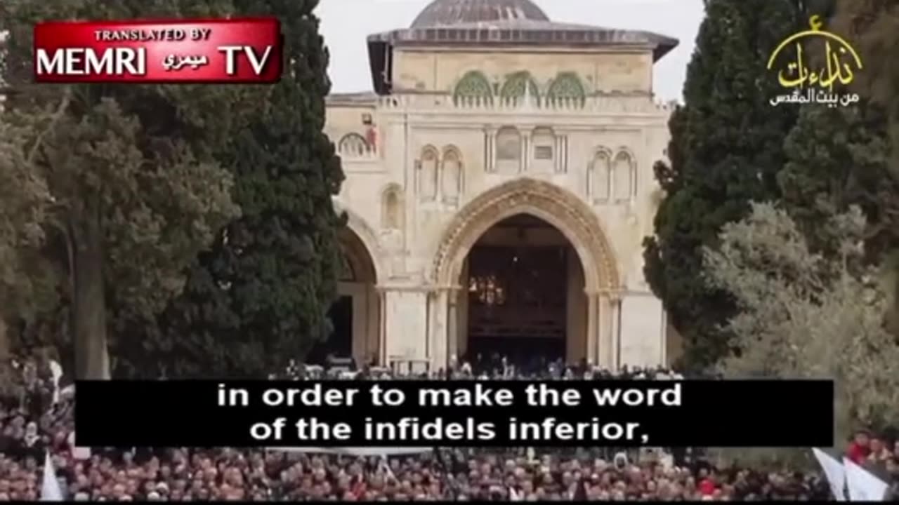 Palestinians: Conquer Israel... and then the world