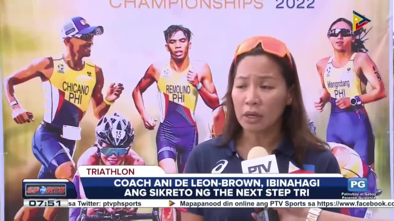 Coach Ani De Leon-Brown, ibinahagi ang sikreto ng the Next Step Tri
