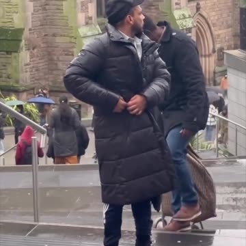 Barbed wire moustache tattoo 😲