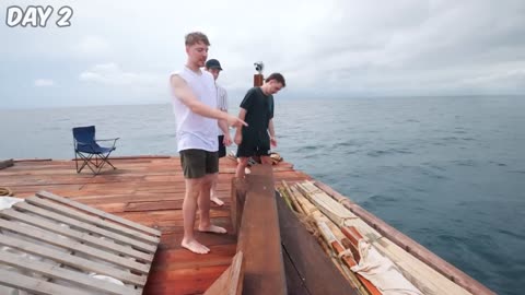 7 Days Stranded At Sea