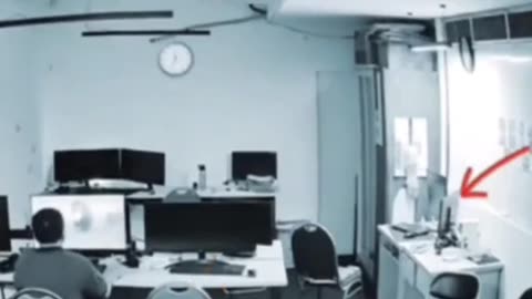 A security footage captured a creepy incident that might be the ghost part2