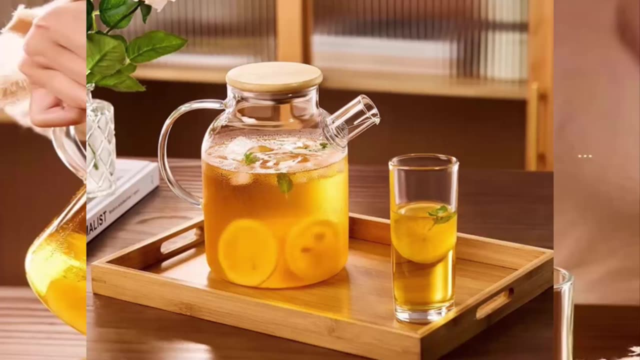 This Glass Water Jug Will Make You Love Drinking Water!