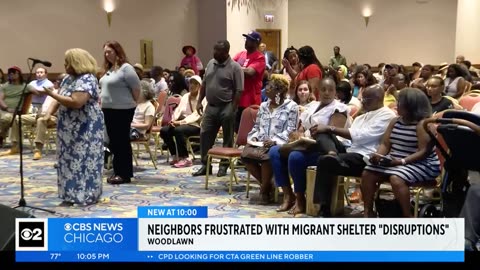 Chicago Residents Snap As Migrants Flood The City