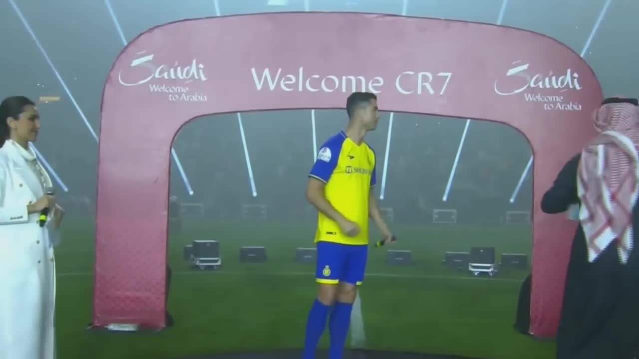 THE MOST GREAT LAUNCH IN RONALDO HISTORY AT AL NASSR | WHEN CR7 SMILE IS BACK