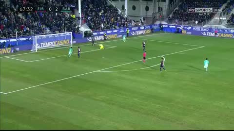 Eibar vs barcelona 4-0 la liga hd