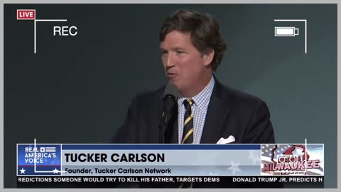 Tucker Carlson Rocks The Stage With Epic Speech!