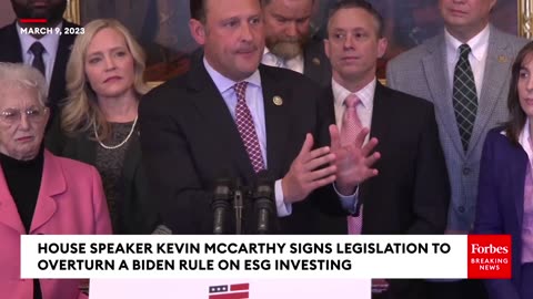 Puts Politics Ahead Of People’_ Andy Barr Laments Biden’s 'Woke' ESG Investment Rule