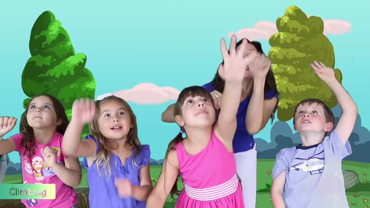 Exercise song for children | Bouncing Up and Down (Official Video) Fast and Slow Actions