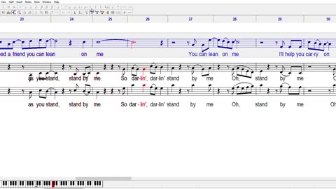 Stand - Lean On Me (soprano)