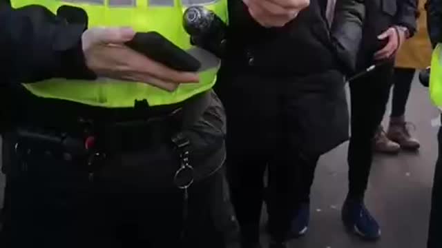 Gestapo DEMANDING Papers for random people