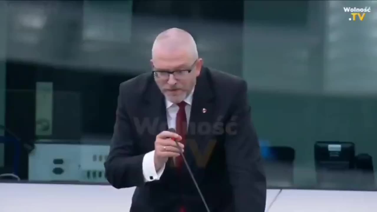 Polish MP Grzegorz Braun： ＂We are being blackmailed by the holocaust—Israel is a terrorist state