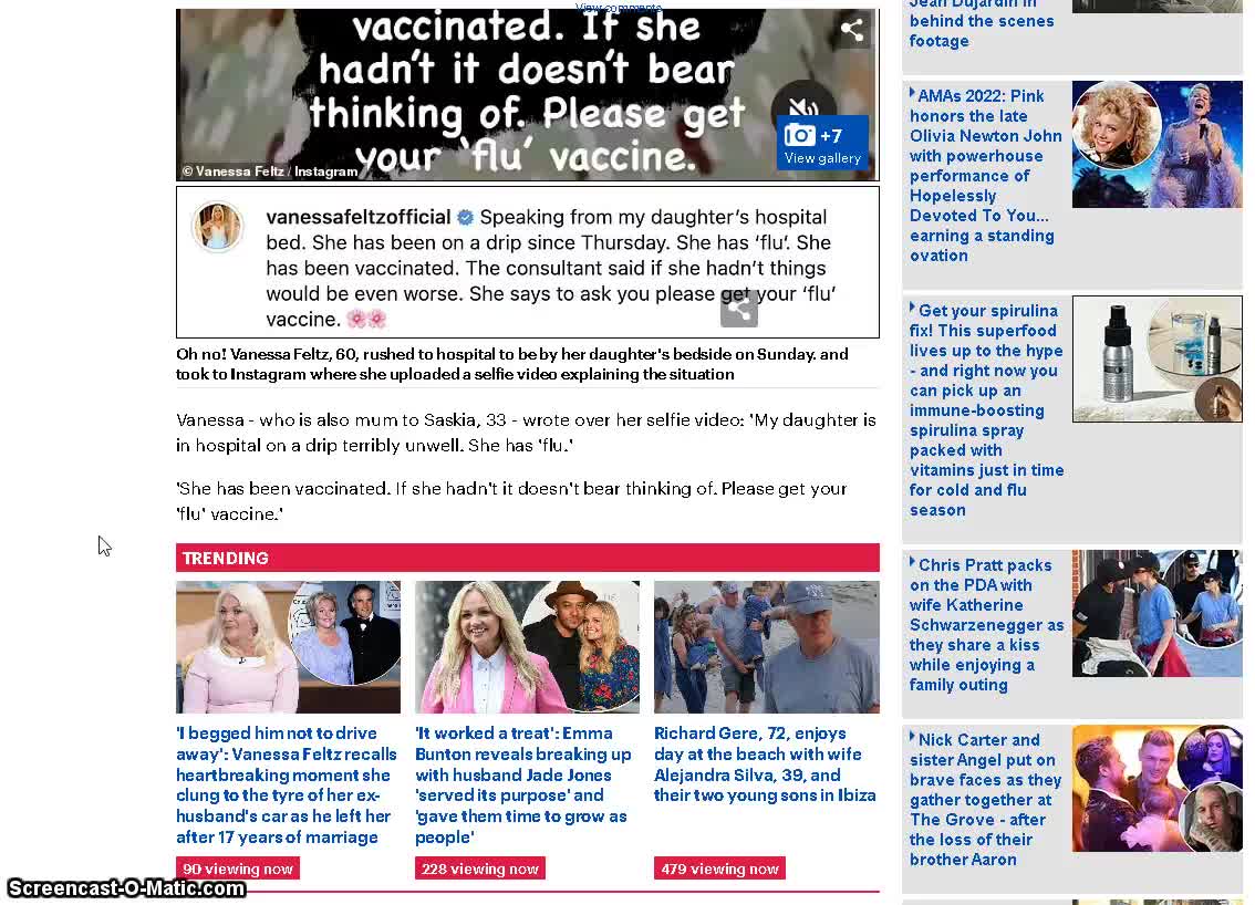 Dr Feltz claims flu vaccinations will prevent you from death