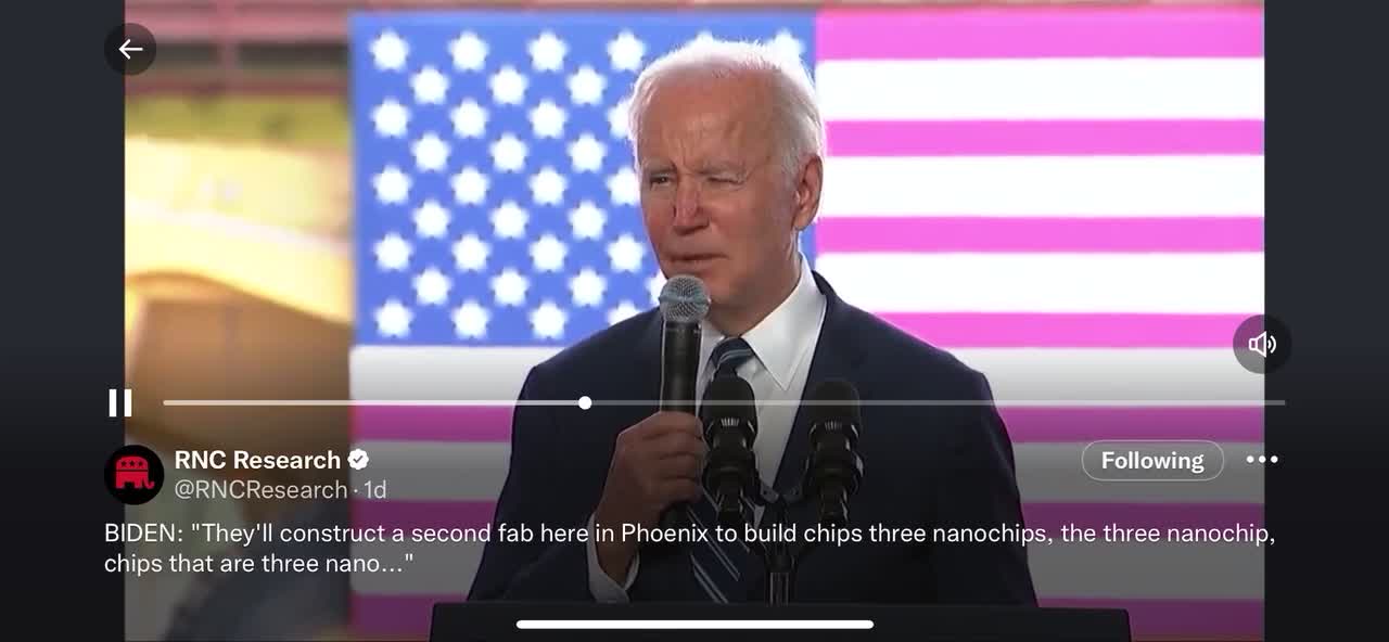 Fake Joe loves to talk about “chips” and “nano” technology