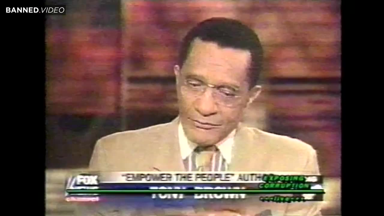 Tony Brown Discusses The Satanic Illuminati 1997