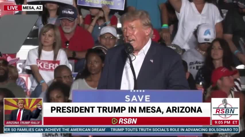 Donald Trump Offers BREATHTAKING Praise Of Kari Lake