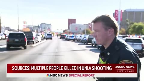 Special report - police say multiple people kindly in UNLV shooting 😲