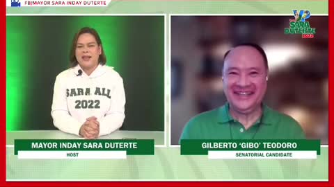 MAYOR SARA DUTERTE:SI GIBO TEODORO ANGATING "TOTGA" NOONG 2010