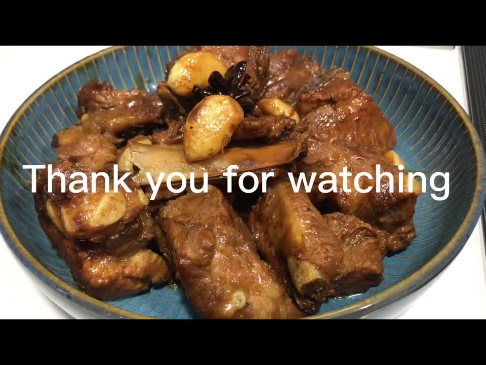 Delicious Pork Ribs with Oyster sauce Chinese Style Recipe