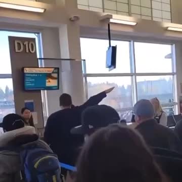 Nazi at Seattle airport