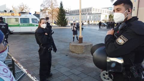 Rollifahrer - Schülerdemo Kempten 19.12.2020