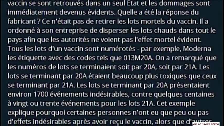 MAÎTRE FUELLMICH, CE SONT DES MEURTRES CIBLÉS AVEC PRÉCISIONS POUR EXTERMINER DISCRÉTEMENT !