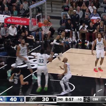 NBA - WEMBY SHAMMGOD 🔥🔥🔥 Timberwolves-Spurs
