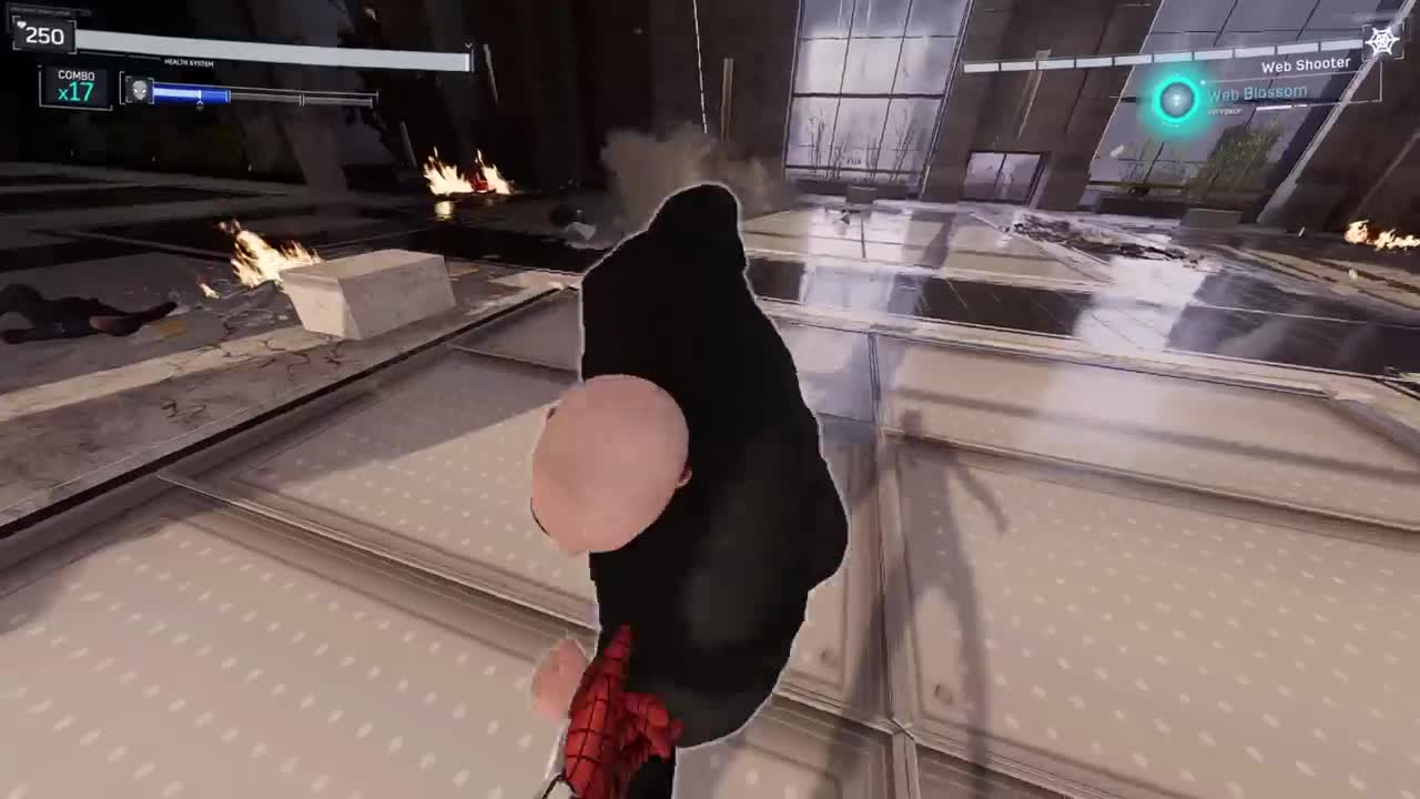 First Person Combat in Marvel's Spider-Man 2