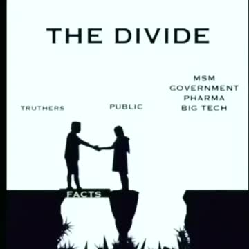 THE DIVIDE - Truthers & Facts vs MSM, Government, Big Pharma, Big Tech ..