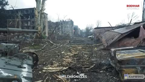 Tankmen in the battles for Mariupol