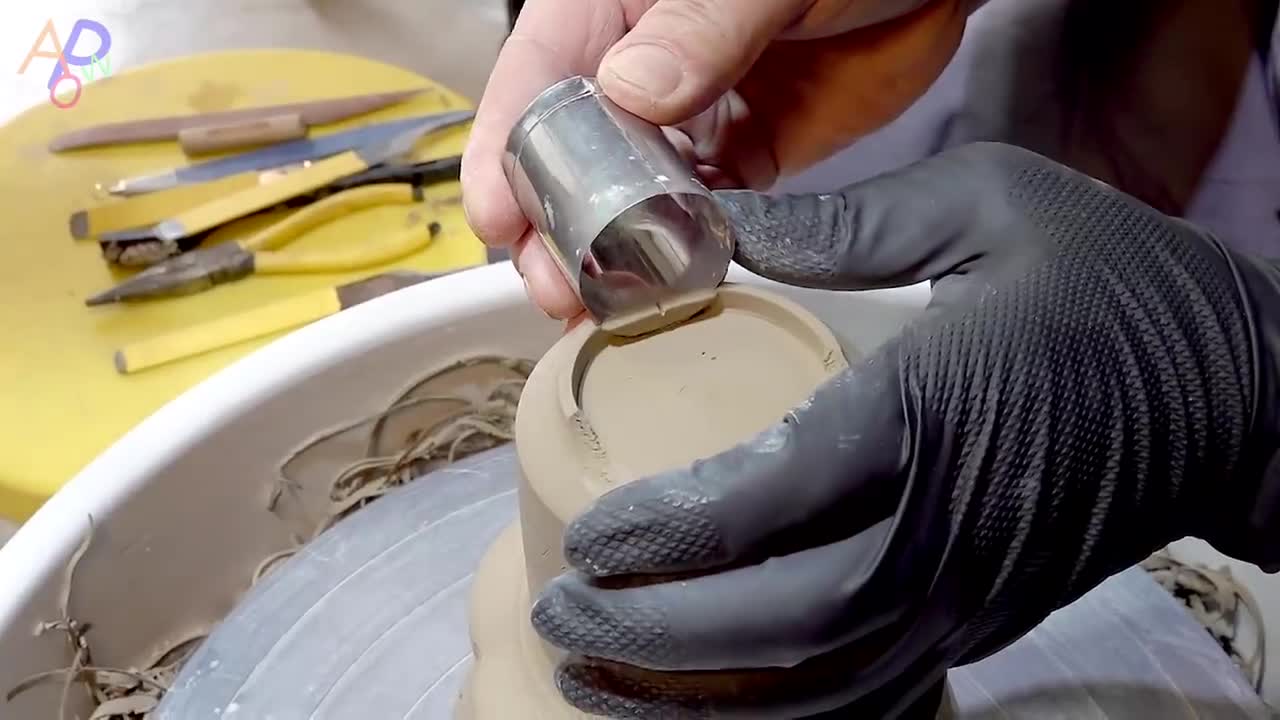Luxury Teapot Making Process. Korean Pottery Master Craftsman