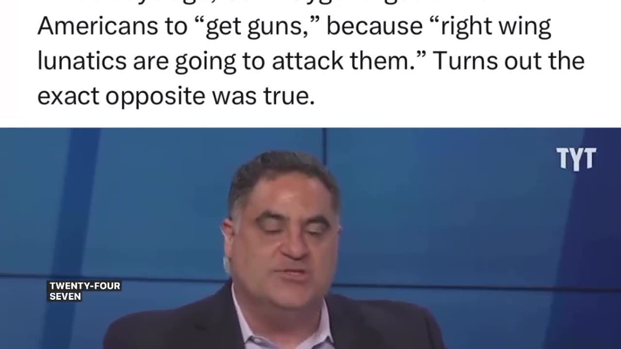 The constant hateful left.