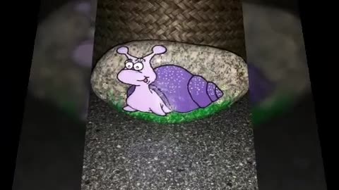 New beginner stone rock painting ideas