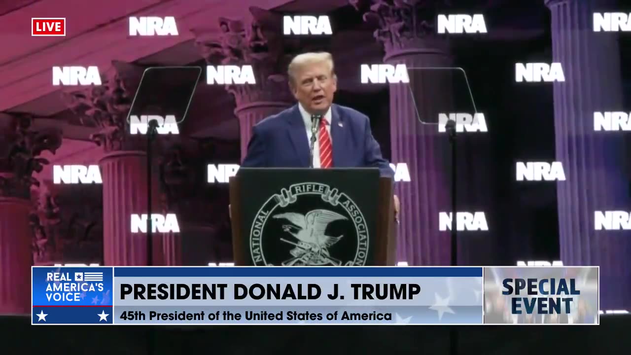 TRUMP NRA OPENING