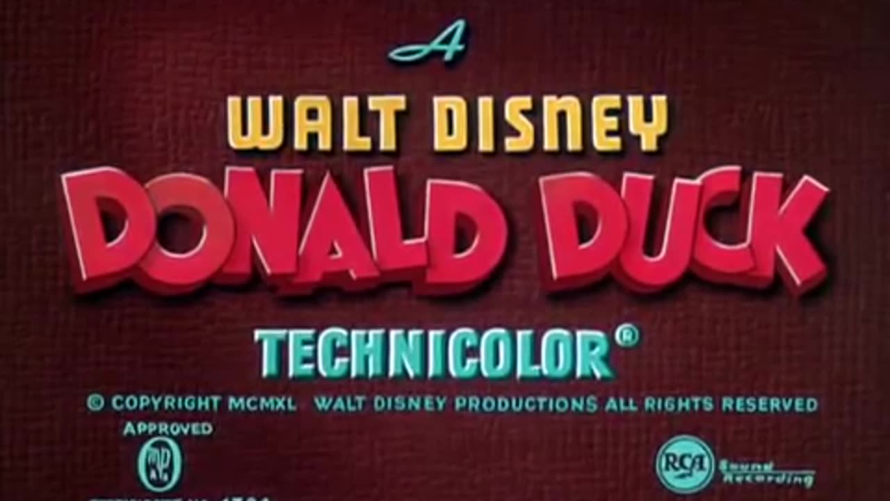 Donald Duck.