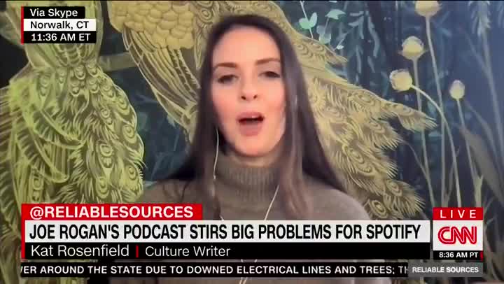 CNN guest says people are "angry about not being able to stop [Joe Rogan’s] audience from wanting news that is bad for them"