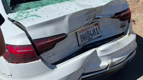 to the guy who hit my audi.