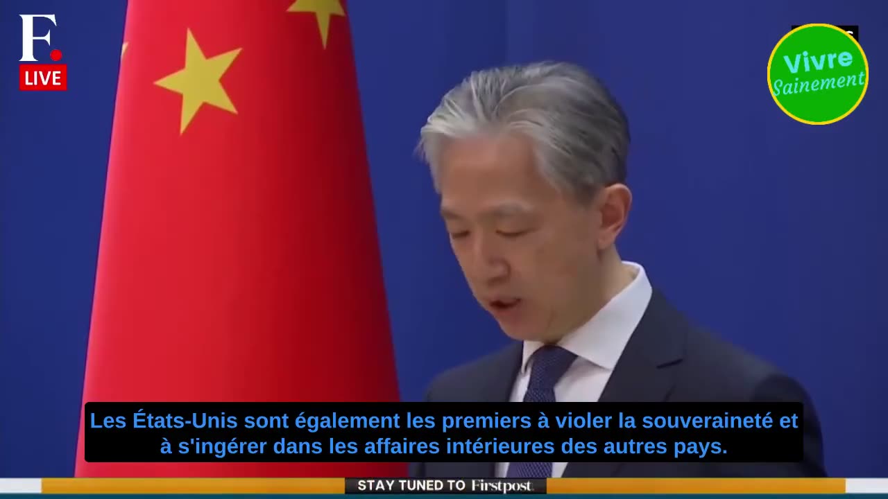 Chinese Foreign Ministry: “The United States has sought to overthrow 50 foreign governments