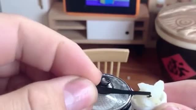Real working tiny cooking stove
