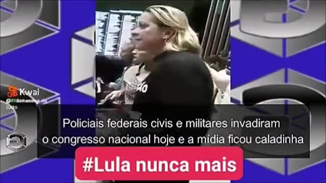 "BRASIL" POLICÍA CIVIL Y MILITAR INVADE EL CONGRESO POR FRAUDE ELECTORAL.