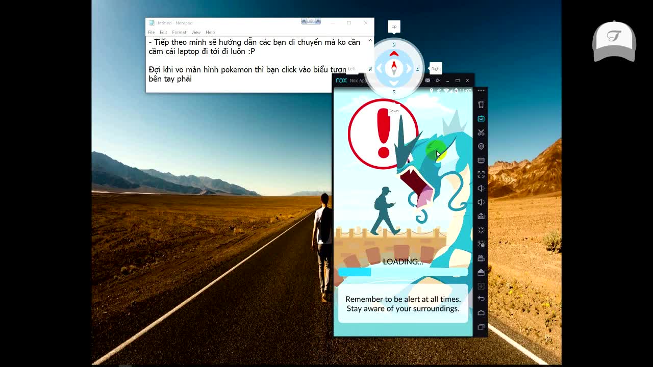 Toogot - Hướng dẫn chơi Pokemon Go trên PC