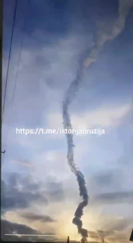 It seems that the work of air defense from New Kakhovka