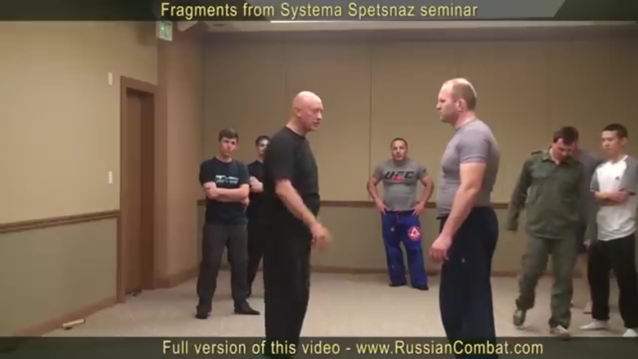 RUSSIAN SYSTEMA TRAINING: Hand to hand combat. Fighting against a stronger opponent