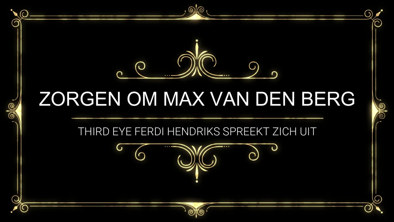 Wat is er met Max van den Berg Ferdi hendriks spreekt zijn zorgen uit