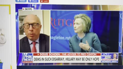 Doug Schoen doubles down - Hillary should run in 2024