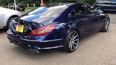 Mercedes CLS63 5.5L V8 Exhaust Sound !!