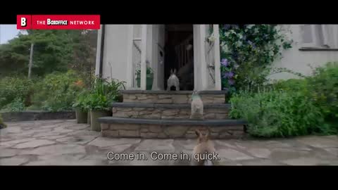 Man Fights Rabbit - BATTLE SCENE - Peter Rabbit - Clip_Cut