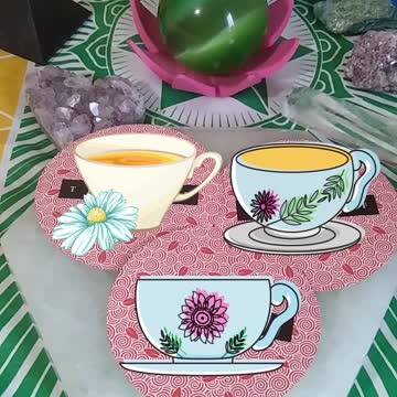 Pick a Tea Cup ~ Tea Leaf Reading #shorts