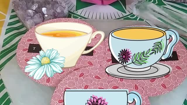 Pick a Tea Cup ~ Tea Leaf Reading #shorts
