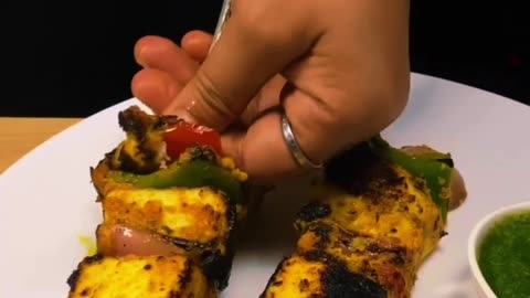 Paneer Tikka ASMR Cooking